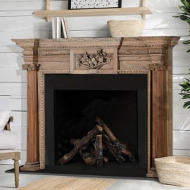 Ornate Carved Fire Surround