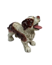 Cast Iron Dog Coin Bank