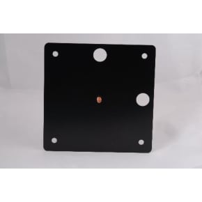 StageStore  Low Metal Stand/Floor Mounting Plate M10 - Black