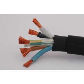 StageFlex 22389 Metre x BS6500 H07RN-F Rubber Cable - 5core 10mm Black