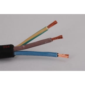 StageFlex 22015 Metre x BS6500 H07RN-F Rubber Cable - 3core 10mm Black