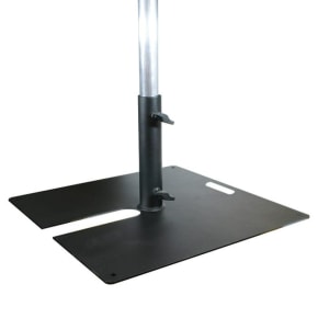 Doughty T54250 Tank Trap 600mm Square Base + 50mm Receiver Black