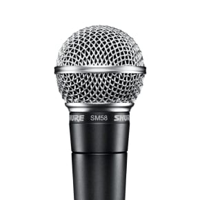 Shure SM58-LCE Dynamic Cardioid Vocal Microphone