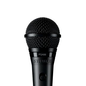 Shure PGA58-XLR-E Vocal Cardioid Dynamic Microphone with XLR Lead