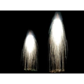 Le Maitre PP416 10 x Prostage Cascade 15 second x 4.5m Drop Silver (1.4G)