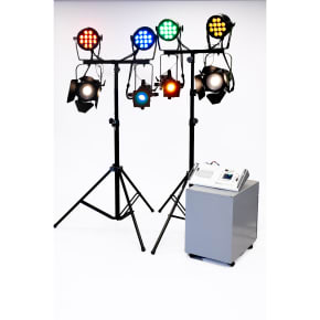 Opus LX-KIT7 OpusLighting Kit 7 (8 Lights) 2x GCSE Stands + OpusConcerto