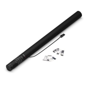 MagicFX EC04WSM Electric Confetti Cannon PRO 80cm White + Silver