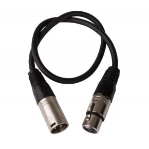 JB Systems B01466 XMF-1.50M XLR 3 Pin Plug & Socket Signal Cable - 1.5m