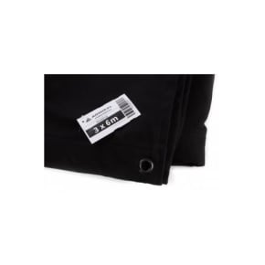 Admiral Staging PODK3060 Backdrop Drape 320 g/m² 3m width x 6m height - Black