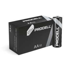 Duracell ID1500 10 x Procell Constant "AA" Batteries - 1.5V