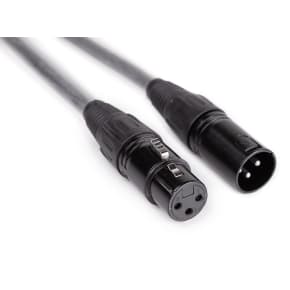 Admiral Staging KCXA3Z005 DMX 3 Pin Cable + XLR 3 Pin Plug & Socket - 0.5m