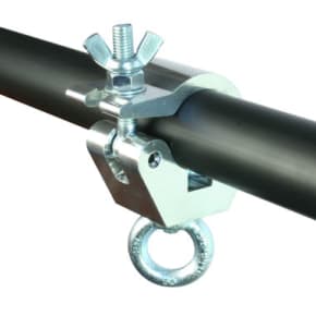 Doughty T57205 Aluminium Hanging Clamp + M12 Ring 340kg Zinc