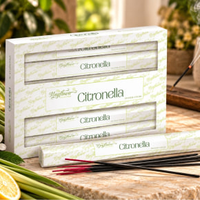 Premium Hex Incense Sticks - Citronella
