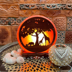 Safari Salt Lamp