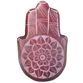 Hand of Fatima-Crown Chakra Stone Incense Holder