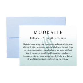 Mookaite Card for Loose Crystals