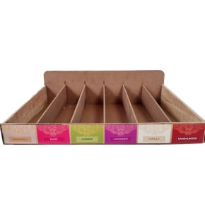 Wooden Tray For Incense Sticks display