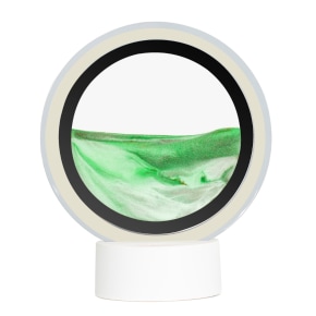 Moodscape Mirrored Ring Green Sand Picture