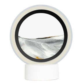 Moodscape Mirrored Ring Grey Sand Picture