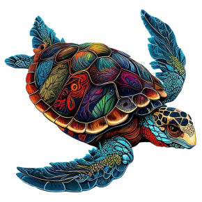 Sea Turtle Wooden Puzzle - 300pcs