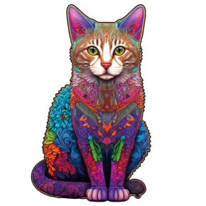 Cat Wooden Puzzle - 300pcs