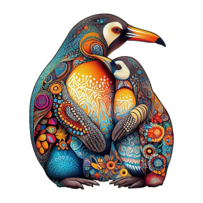 Penguins Wooden Puzzle - 300pcs