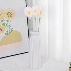 White Calla Lily Crochet Flower