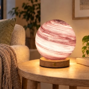 Amethyst Haze Planetary Radiant Light - 14CM