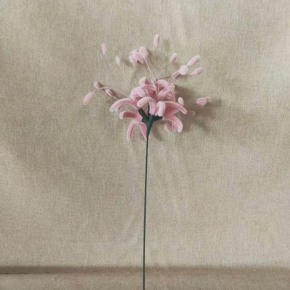 Pink Lycoris Radiata Pipe Cleaner Flower
