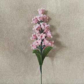 Pink Hyacinth Pipe Cleaner Flower