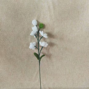 White Lily of the valley Pipe Cleaner Flower
