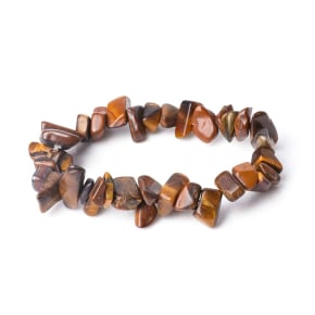 Bracelet Chunky - Yellow Tiger Eye