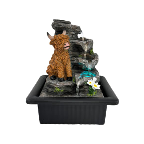 Highland Coo Water Fountain