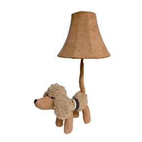 Honey the Poodle Fabric LED Lamp 50cm