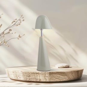 Hepburn Lamp 37cm - Light Green