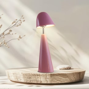 Hepburn Lamp 37cm - Purple