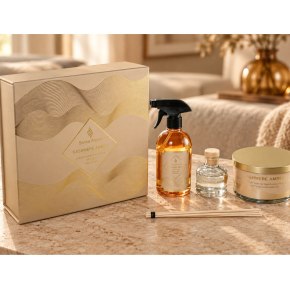 Cashmere Amber Box Luxury Gift Set