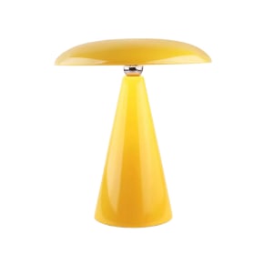 Mushroom Lamp 26cm - Yellow
