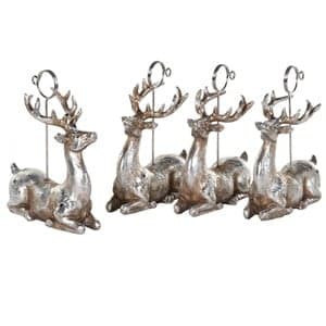Coach House Set of 4 Deer Place Card Holders