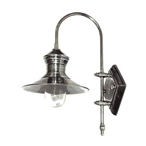 Coach House Pewter Ship's Outdoor Wall Light