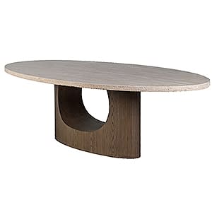 Sting Travertine Dining Table