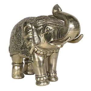 Gold Elephant Ornament