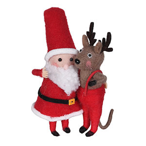 Santa & Rudolph Amigos
