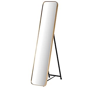 Gold Framed Tall Dressing Mirror