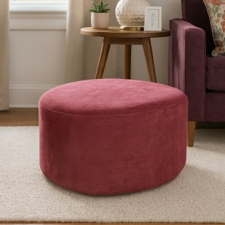 18553 Pink Footstool