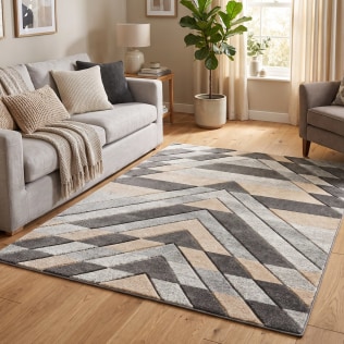 Asher Rug Grey-Beige