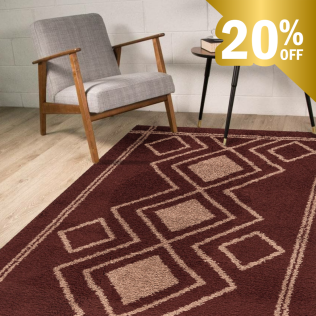 Ashton Rug - Ivory Orange 01