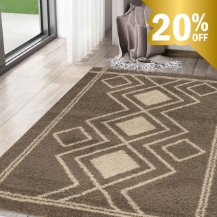 Ashton Rug - Taupe Beige 02