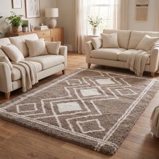 Ashton Rug - Taupe Beige 02