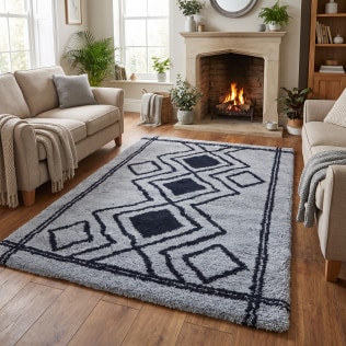 Ashton Rug - Blue Navy 03
